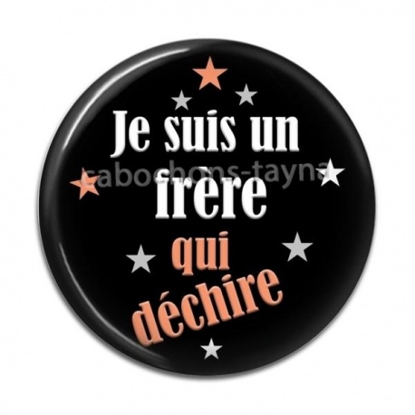 Cabochon Résine - frère qui déchire