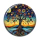 Cabochon Résine - arbre de vie