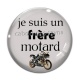Cabochon Verre - je suis un frère motard