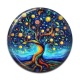 Cabochon Résine - arbre de vie