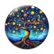 Cabochon Verre - arbre de vie