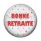 Cabochon Résine - bonne retraite