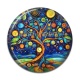 Cabochon Résine - arbre de vie