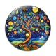 Cabochon Verre - arbre de vie
