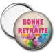 Miroir de poche - bonne retraite