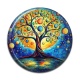 Cabochon Résine - arbre de vie