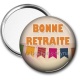 Miroir de poche - bonne retraite