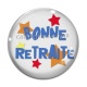 Cabochon Verre - bonne retraite
