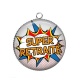 Pendentif Cabochon Argent - super retraité