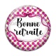 Cabochon Verre - bonne retraite