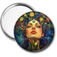 Miroir de poche - femme arbre de vie