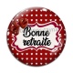 Cabochon Verre - bonne retraite