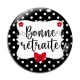 Cabochon Verre - bonne retraite