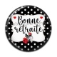 Cabochon Résine - bonne retraite