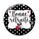 Cabochon Verre - bonne retraite