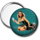 Miroir de poche - pin up
