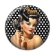 Cabochon Résine - pin up