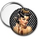Miroir de poche - pin up