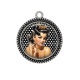 Pendentif Cabochon Argent - pin up