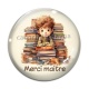 Cabochon Verre - merci maître
