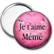 Miroir de poche - je t'aime mémé