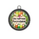 Pendentif Cabochon Argent - une maîtresse formidable