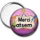 Miroir de poche - merci atsem