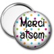 Miroir de poche - Merci atsem