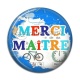 Cabochon Résine - merci maître