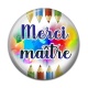 Cabochon Résine - merci maître