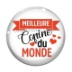 Cabochon Verre - meilleure copine du monde