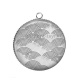 Pendentif Cabochon Argent -  fond style chinois