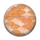 Cabochon Résine -  fond style chinois