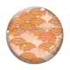 Cabochon Verre -  fond style chinois