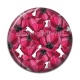 Cabochon Résine - coquelicot
