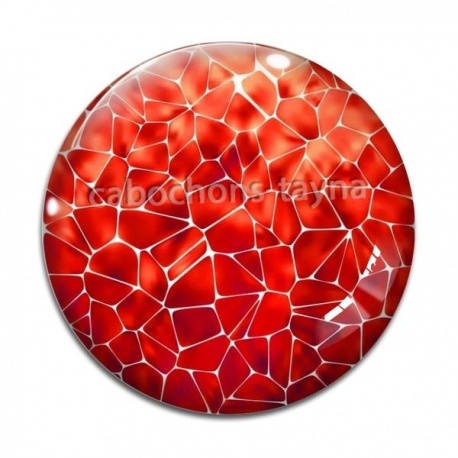 Cabochon Verre - Mosaïque