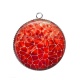 Pendentif Cabochon Argent - Mosaïque