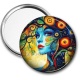 Miroir de poche -  femme arbre de vie