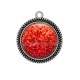 Pendentif Cabochon Argent - Mosaïque