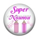 Cabochon Résine - super nounou