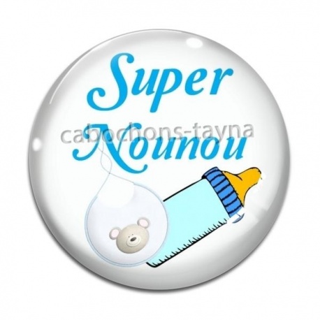 Cabochon Verre - super nounou