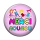 Cabochon Résine - merci nounou