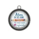 Pendentif Cabochon Argent - atsem un très grand merci de nous aider à grandir