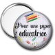 Miroir de poche - pour une super éducatrice