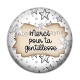 Cabochon Résine - merci pour ta gentillesse