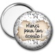 Miroir de poche - merci pour ton écoute