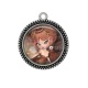 Pendentif Cabochon Argent - femme 