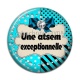 Cabochon Résine - une atsem exceptionnelle