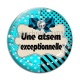 Cabochon Verre - une atsem exceptionnelle