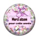 Cabochon Résine - Merci atsem pour cette année